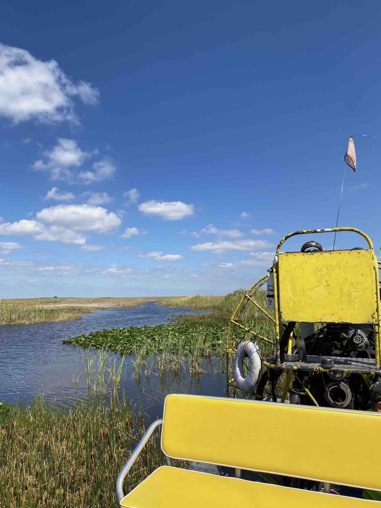 airboat - everglades sur place - miami off road