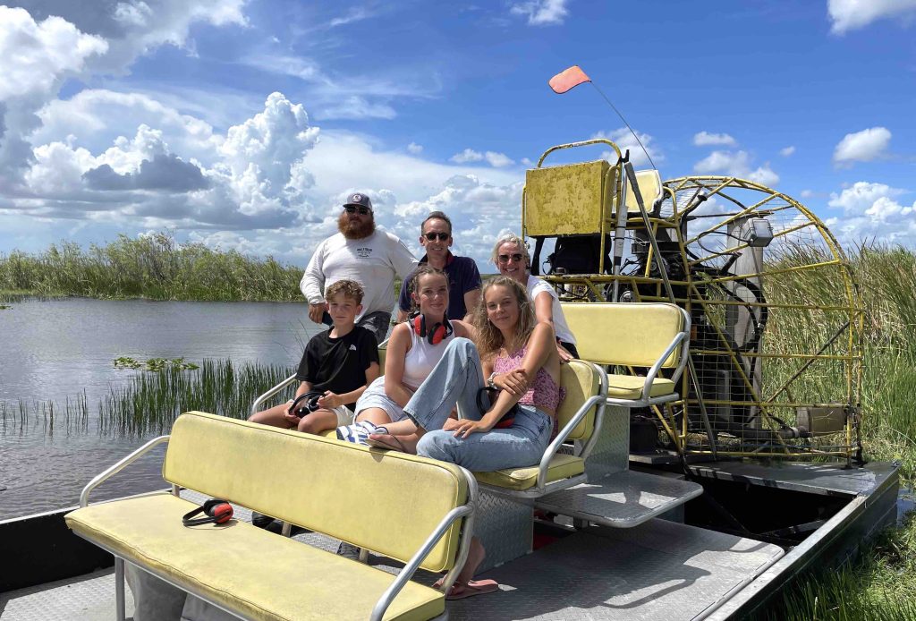 groupe airboat - everglades - miami off road
